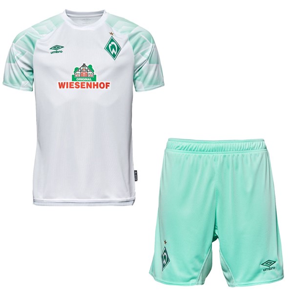 Camiseta Werder Bremen 2ª Kit Niños 2020 2021 Blanco